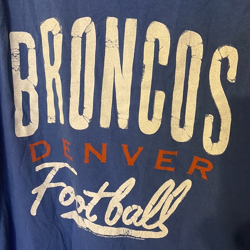 Men’s Junk Food Denver Broncos Tank Top ~ Large - Picture 3 of 4